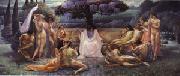 Jean Delville The School of Plato painting